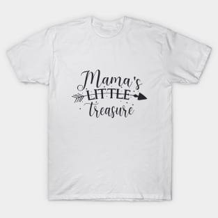 Mama's Little Treasure cute baby shower toddler gift T-Shirt